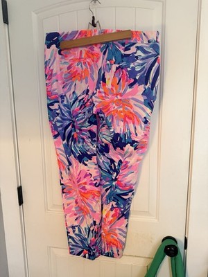 Lilly Pulitzer Kelly Ankle Pants Size Women s 12-  Off Tropic 