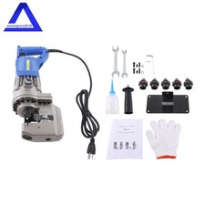 Hydraulic Hole Puncher 1300W 110V, Metal Punching Tool W/ Φ1/4" To 4/5" 5 Dies