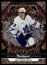 Matthew Knies Rookie Orange #PP-KN 2023-24 Parkhurst Prominent Prospects Toronto