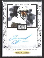 2021 SAGE Ramaud Chiaokhiao-Bowman #A69 RC,AU Rookie Auto Northwestern