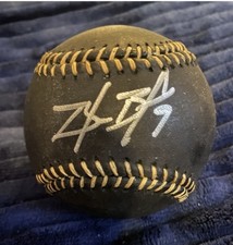 Brandon Belt Autographed Signed Black Gold Baseball, COA Beckett