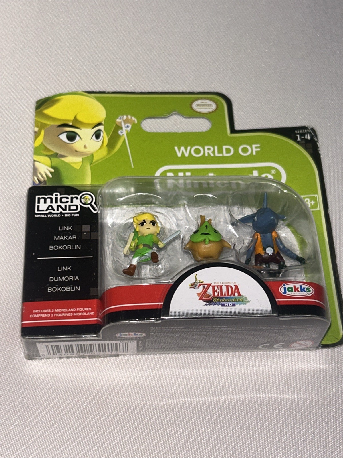 Figurine Zelda Miniature Link pour Diorama Gaming Wind Waker