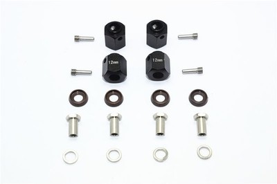 GPM-TRX4010/12MM-BK TRX-4 Defender Aluminium Spurverbreiterung 12 mm Felgenmitne