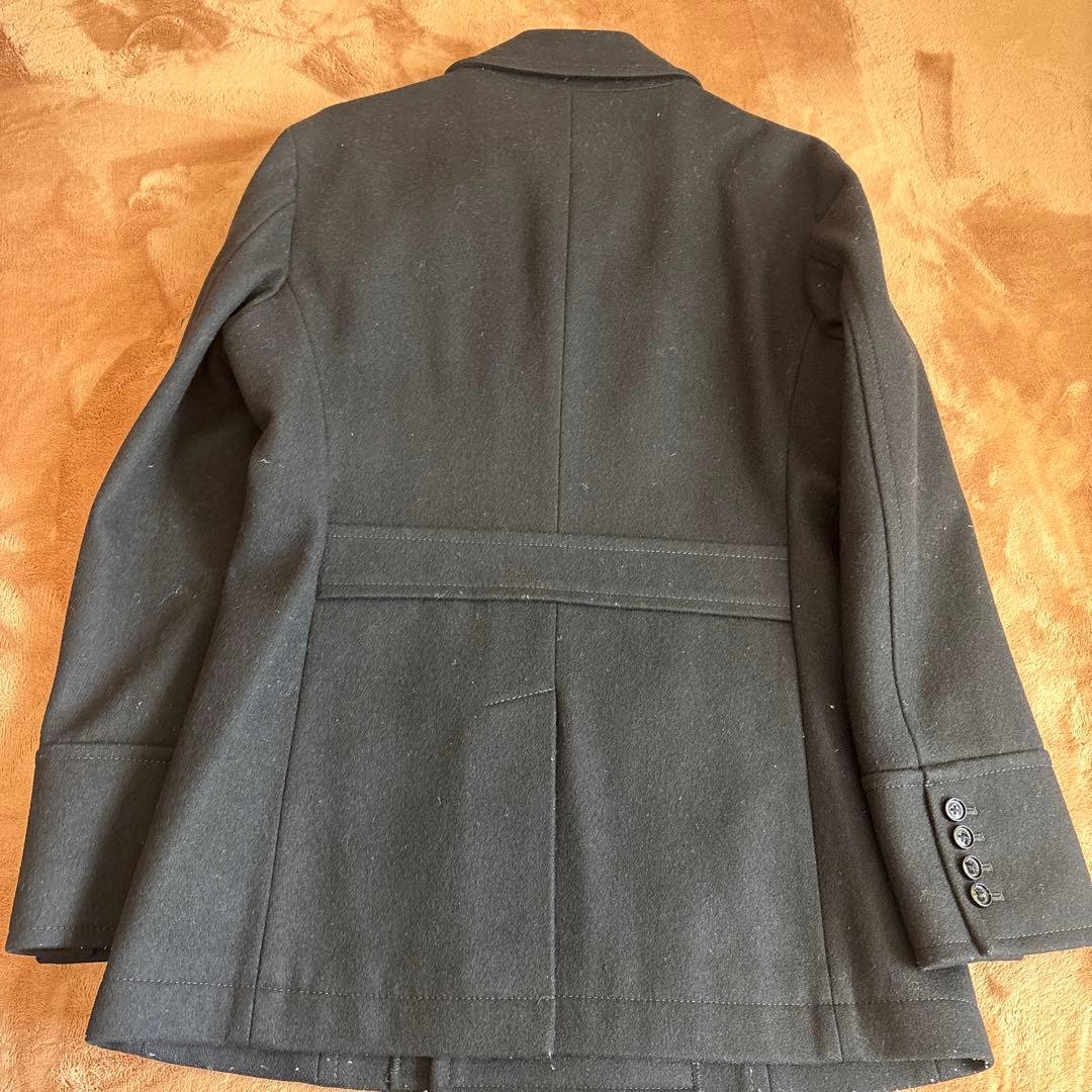 BURBERRY BLACK LABEL Peacoat Black Size L From Japan thumbnail 17