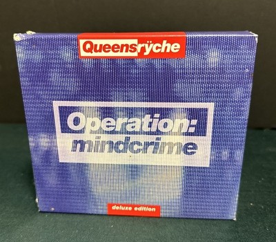 Queensrÿche Box Set CD Operation: Mindcrime Deluxe Edition 2CD s, DVD, & Booklet