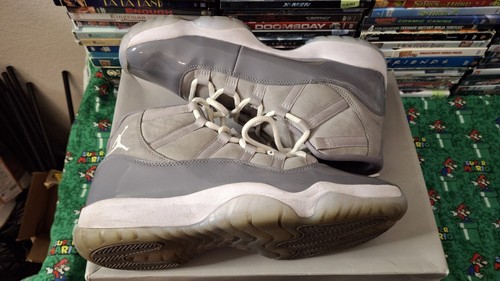 Jordan 11 Retro High Cool Grey Mens Size 12 (2021) With Box - Picture 4 of 10