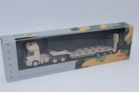 Herpa 747271 Lkw Mb Actros L Tieflade Sattelzug Sandbeige 1:87 H0 Neu Ovp