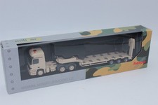 Herpa 747271 Truck MB Actros L Low Loader Lorry Sand Beige 1:87 H0 New Boxed