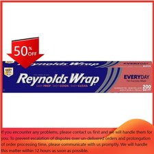 Reynolds Wrap Standard Aluminum Foil - 200 sq ft: BPA-Free, Heat-Resistant