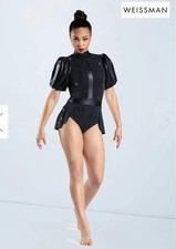 Weissman Black Jazz Musical Theater Costume Large Child