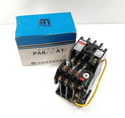 ANAM PAK-20AT-3 ELECTROMAGNETIC CONTACTOR SWITCH PAK20AT3 ANAM INDUSTRIAL CO
