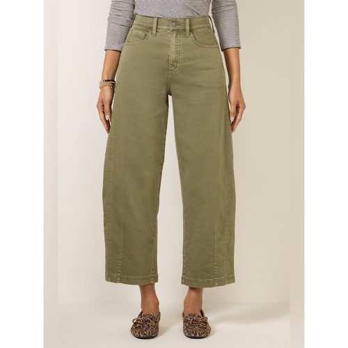 Marni, Evereve Marni Barrel Pant Size 28 Olive Coastal