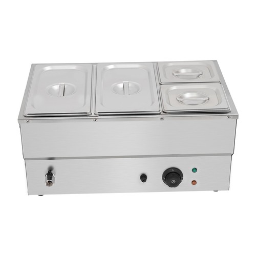 Electric Countertop Food Warmer Soup Warmer Stainelss Steel Buffet Food Warmer - Afbeelding 7 van 12