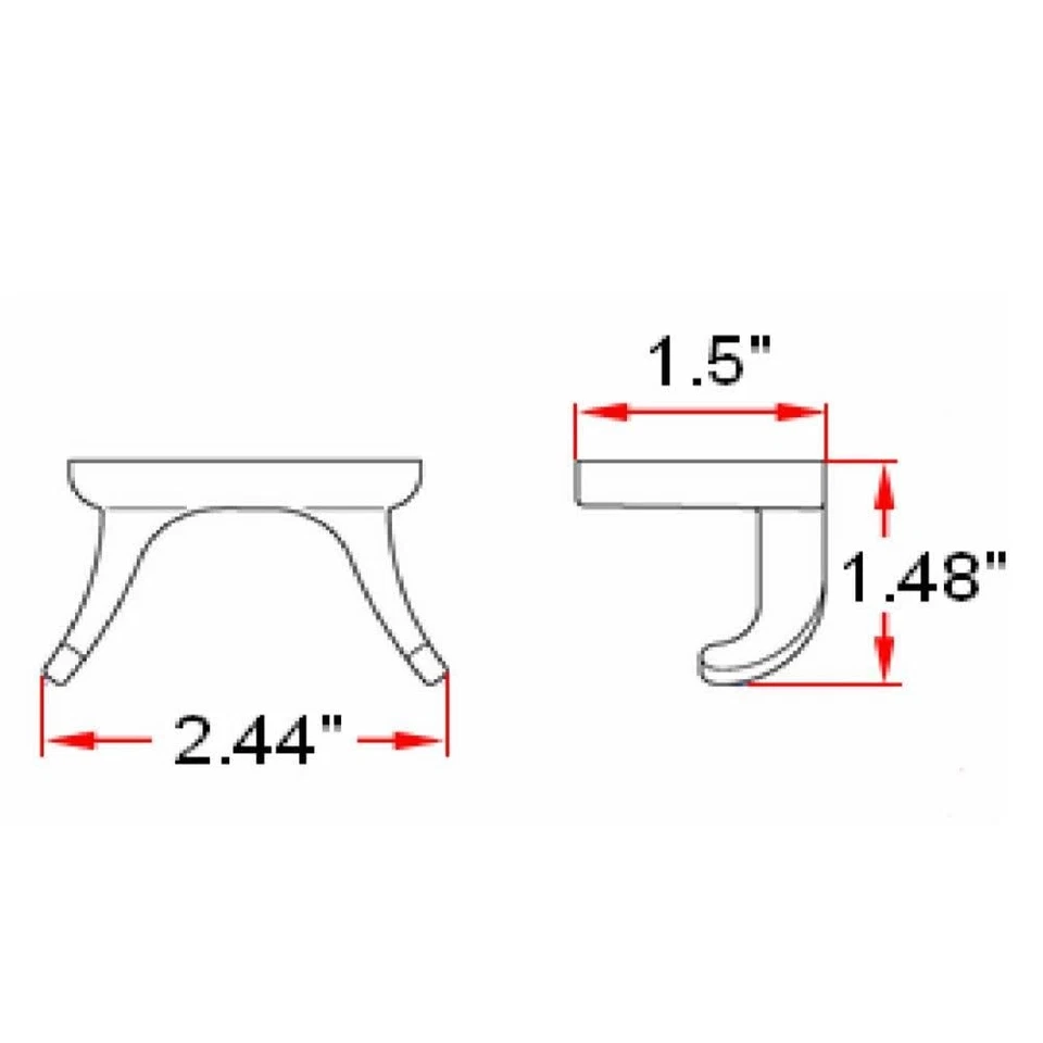 Paquete de 2 Toalleros Doble Bronce Frotado con Aceite Diseño Compacto Fácil Instalación Foto 3 de 4
