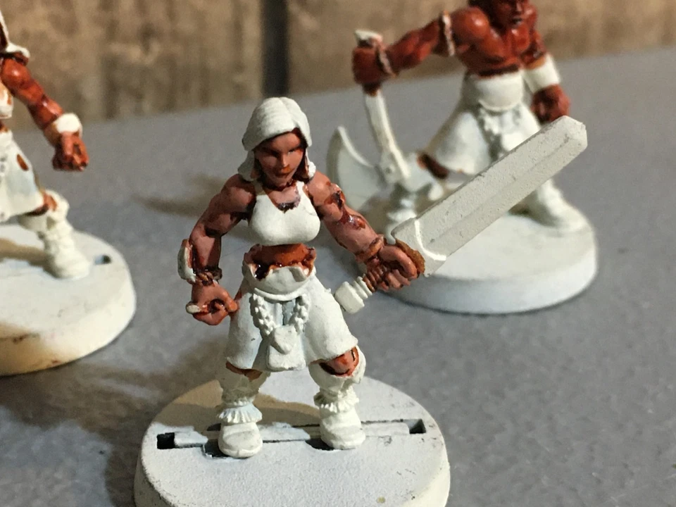 A29770 I-KORE METAL VACÍO MINIATURAS CELTOS BÁRBAROS 4 PK MESA WARGAMES Foto 2 de 4