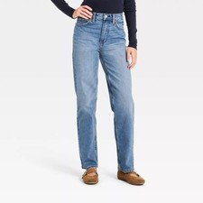 Women's Highest-Rise Vintage Straight Jeans - Universal Thread