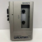SONY Walkman WM-F1 Cassette Player AM/FM Radio *New Belt* *Works* *Cleaned*