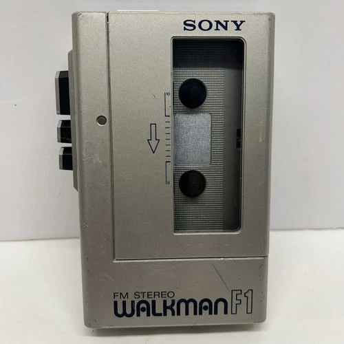 SONY Walkman WM-F1 Cassette Player AM/FM Radio *New Belt* *Works* *Cleaned*