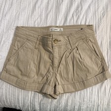 Abercrombie  Fitch Khaki Chino Short Shorts Girls Size 12