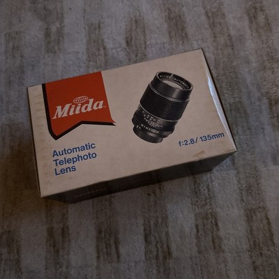 Miida Japan Automatic Camera Lens 1:28  f=135mm  No 333673