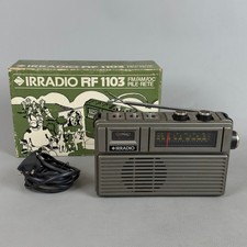 Portable Radio RF Radio 1103 Working Box Original Vintage 1970s