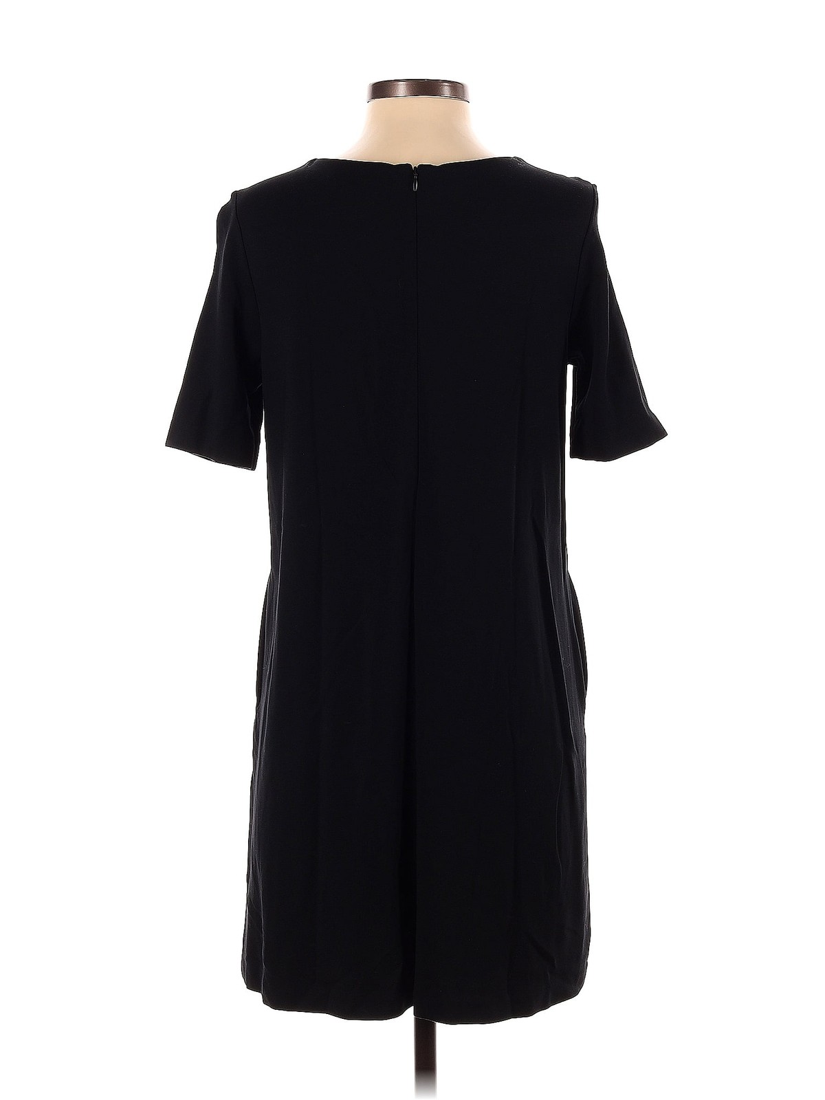 Uniqlo Women Black Casual Dress S thumbnail 2