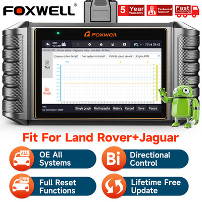For Land Rover Jaguar Bidirectional Car OBD2 Diagnostic Scanner ECU Coding SAS