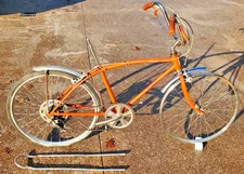 1971 Schwinn Stingray Mantaray Banana Seat Muscle Bicycle 5 spd 24" Original LH