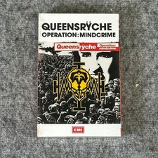 SEALED Queensryche - Operation: Mindcrime Album Korean Cassette Tape Korea 1988