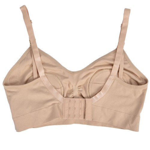 Pumping Bra Wireless Nursing Bra Breastfeeding Women Bra Supply(Skin Color XL) - Picture 8 of 22