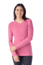 $115 Smartwool Women's Merino Wool Base Layer Crew Top -Garden Pink- Medium-New
