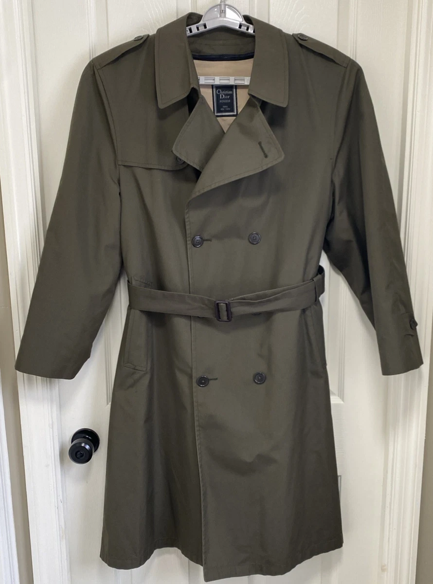 Christian Dior Monsieur Trench Coat for sale | eBay