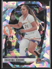 2024 Panini Prizm WNBA #65 Charisma Osborne Ice Prizms Phoenix Mercury (A5)