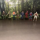Lot Of Eight Modern Hasbro G.I. Joe 25Th Anniversary Figure Figures