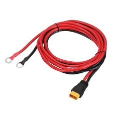 10AWG 5FT XT60 Male 600V to O Ring Eyelet Terminal Plug Connector