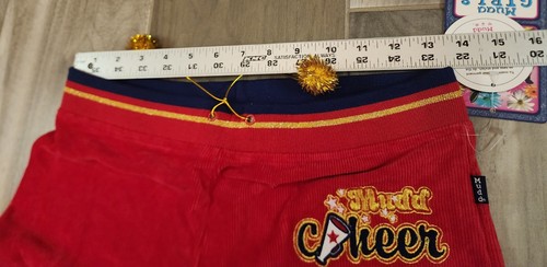 Y2K Girls Mudd Cheer Tracksuit Ribbed Velour Set Sz XL (16) - Picture 17 of 19