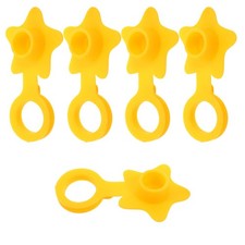Set of 5 Bathtub Stoppers Washbasin Leakage Plug Bathroom Sink Silicone