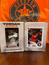 Yordan Alvarez Houston Astros SGA Trading Card Bobblehead 7/26/2025