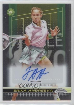 2024 Topps Chrome I Erika Andreeva #TCA-EAA Auto 1u6