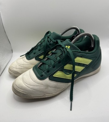 Adidas Super Sala 2 Indoor Football Sneakers Grün, Pulse Lime & Off White UK 7