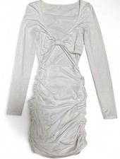Amazon White Cut Out Bodycon Dress
