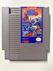 Mega Man 3 Nintendo Entertainment System NES probado &iexcl;&iexcl;Funciona con MANUAL!!!