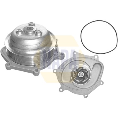 Water Pump fits PORSCHE BOXSTER 981 3.8 15 to 16 MDB.XA Coolant NAPA 9A110603804 - Picture 2 of 2
