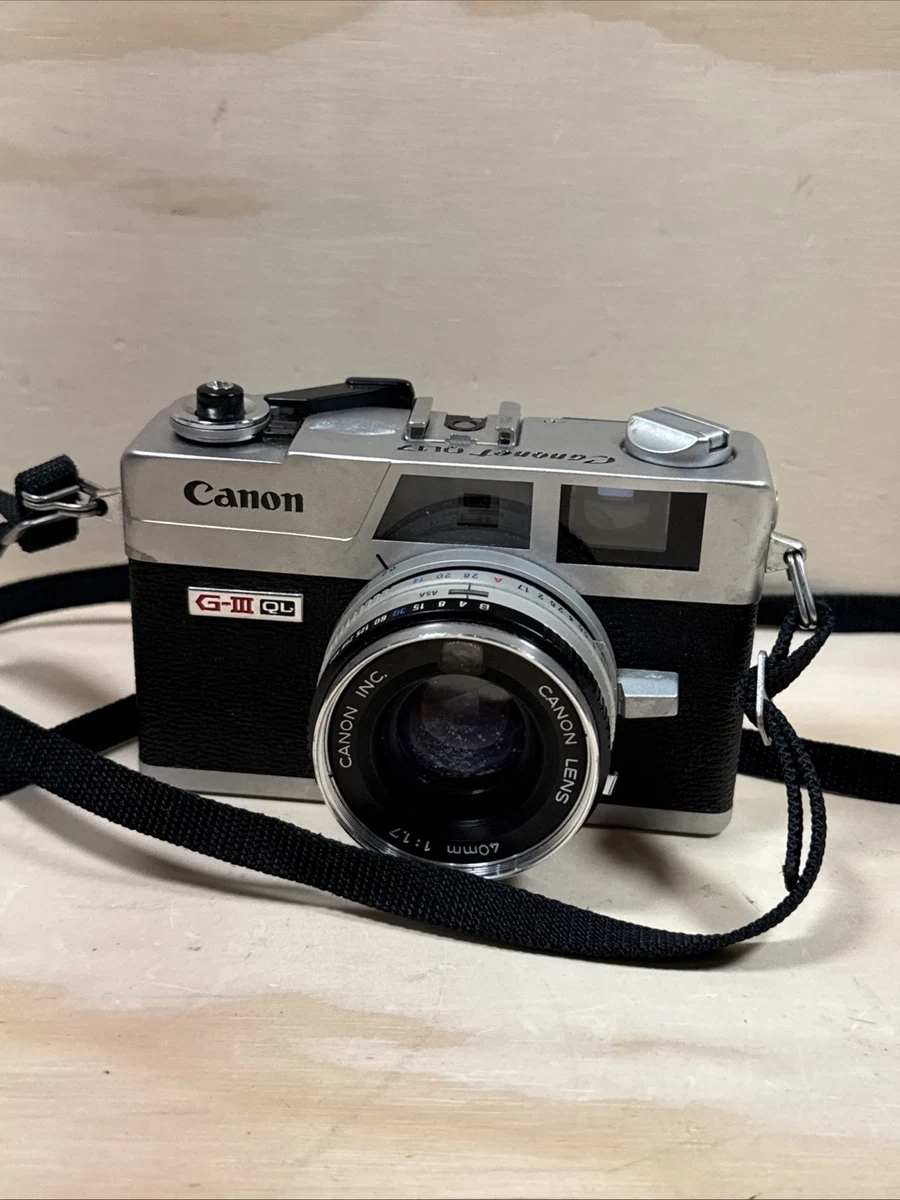 25+ Canon Canonet QL17 GIII Film Cameras for sale | Updated Oct 2026