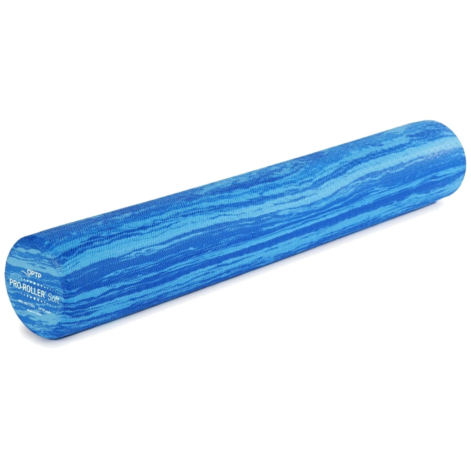 Soft Foam Roller for Physical Therapy - Blue 36" x 6"