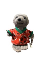 Coca-Cola Plush Seal 1999 Soccer Shirt Coke Bottle Tags 0266 Vintage