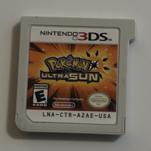 Pokémon Ultra Sun Nintendo 3DS Cartridge Only Nintendo E Rated Tested