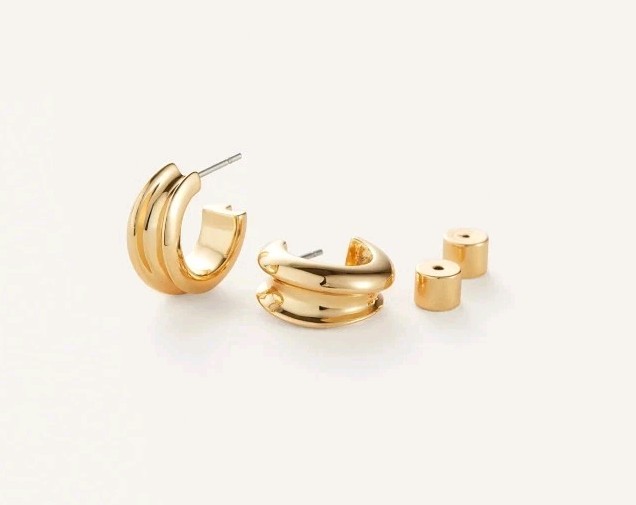 JennyBird Mini Lennon Hoop Earrings