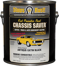 Magnet Paint UCP970-01 Chassis Saver Rust Preventative Paint, Satin Black, 1 Gal
