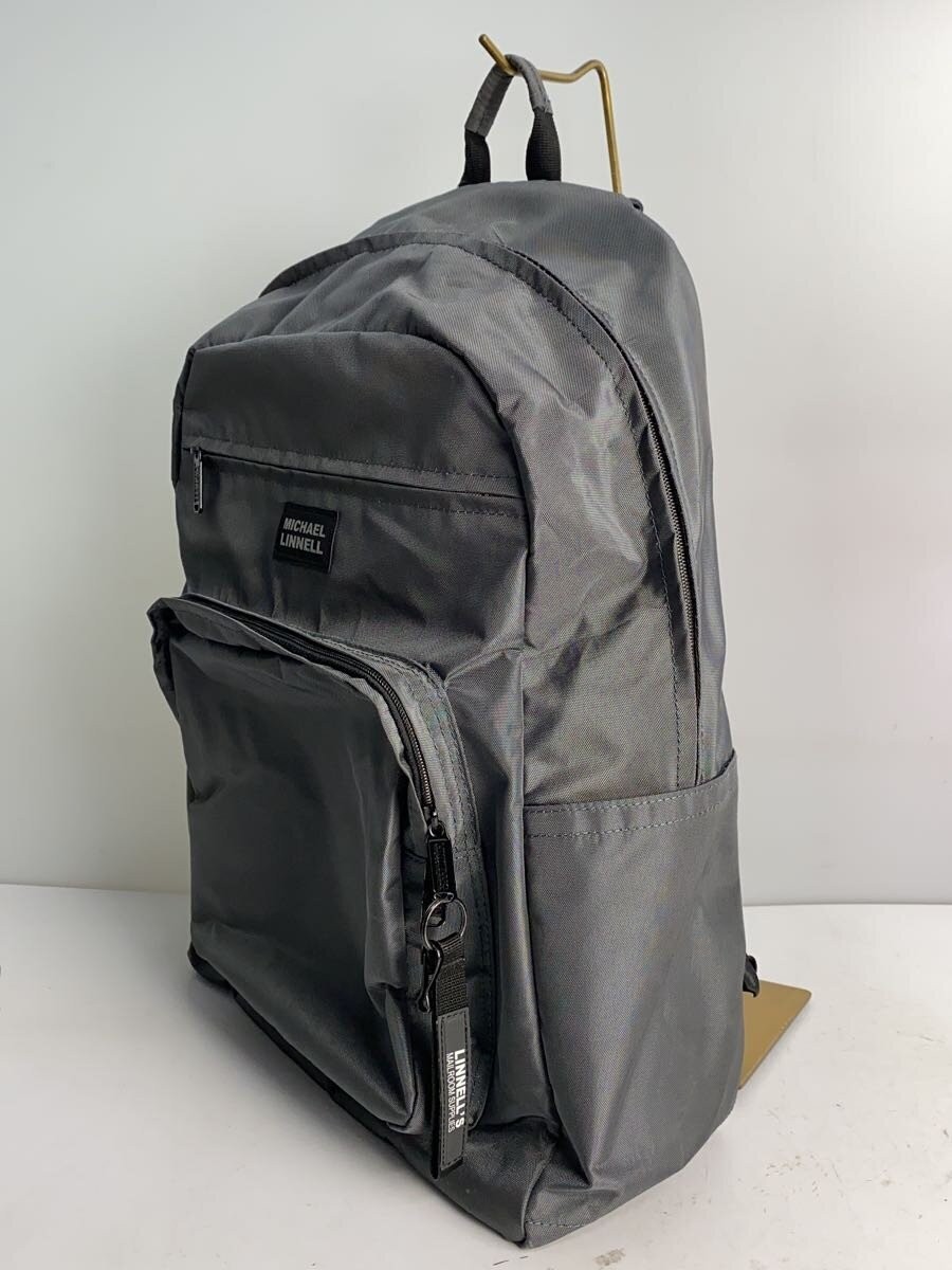 MICHAEL LINNELL Backpack Polyester KHK Solid Colo… - image 1